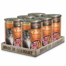 LEONARDO Ente mit Huhn & Karotten 400g
